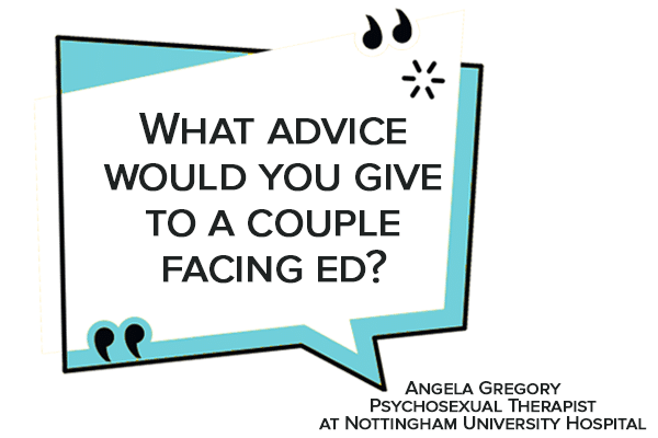 What advice would you give to a couple facing ed